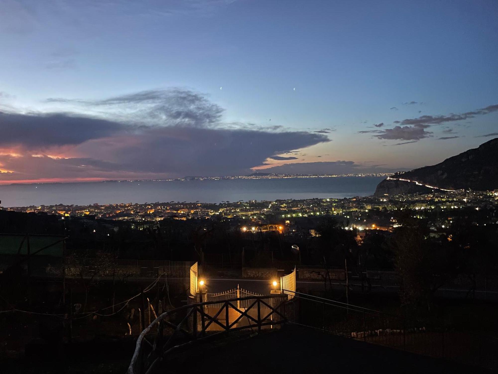 Sky View Villa Piano di Sorrento Exterior foto