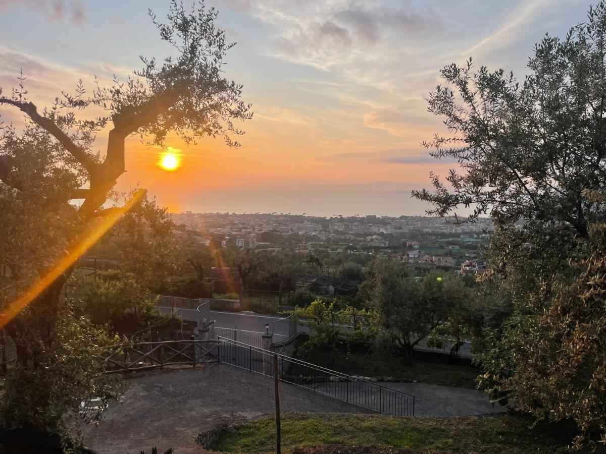 Sky View Villa Piano di Sorrento Exterior foto